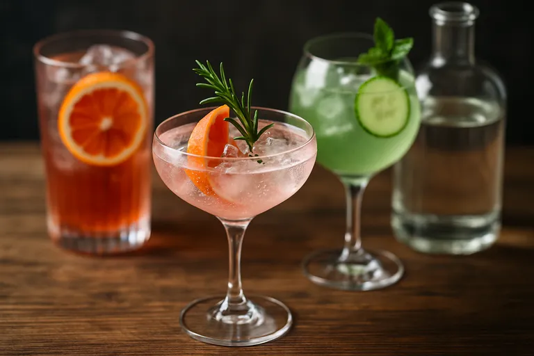 Creatieve cocktails met alcoholvrije gin